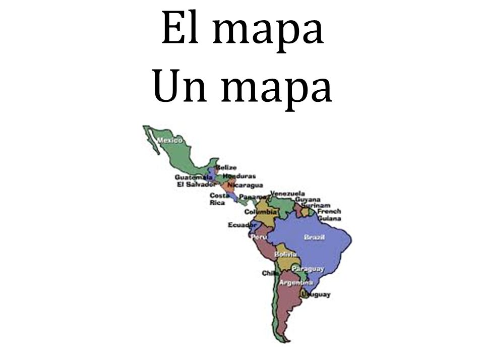 El mapa Un mapa