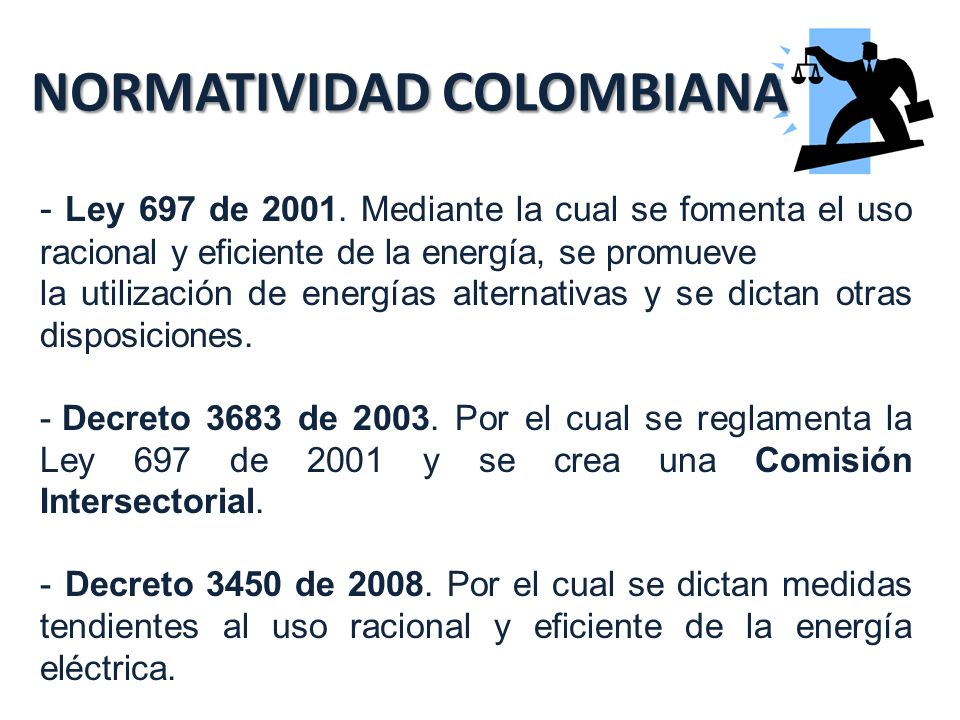 NORMATIVIDAD COLOMBIANA