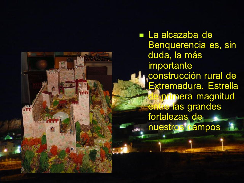La alcazaba de Benquerencia es, sin duda, la más importante construcción rural de Extremadura.