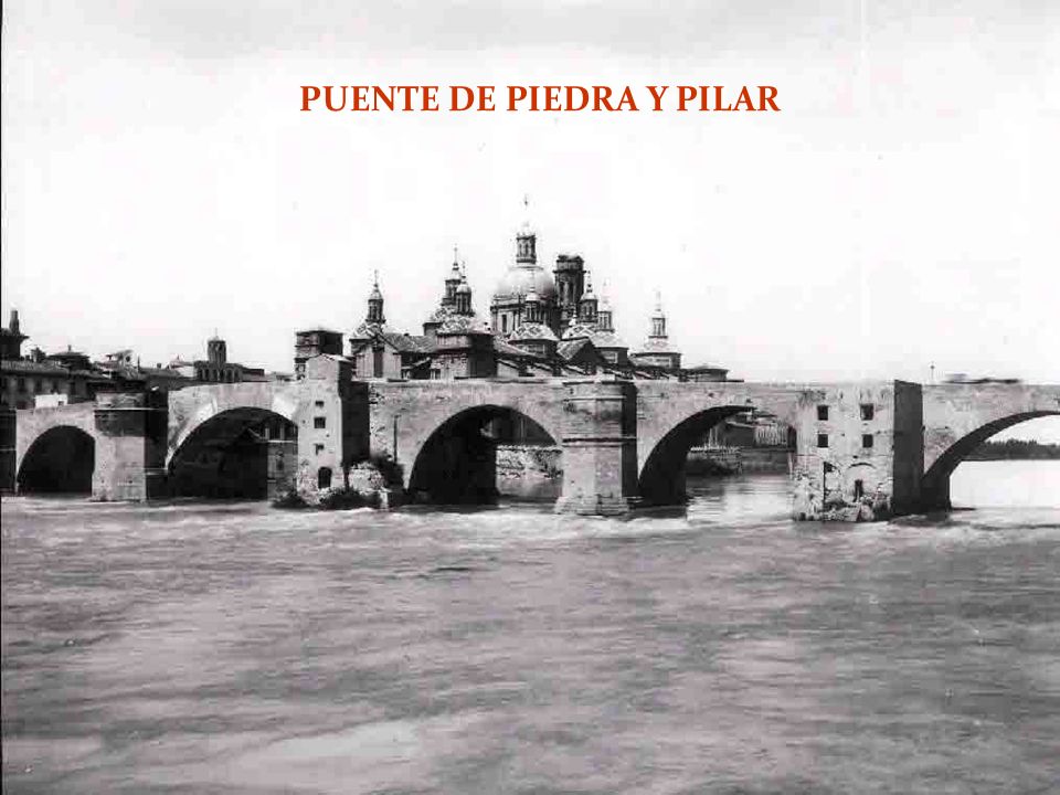 PUENTE DE PIEDRA Y PILAR