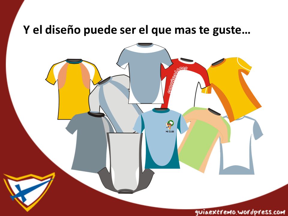 Y el diseño puede ser el que mas te guste…