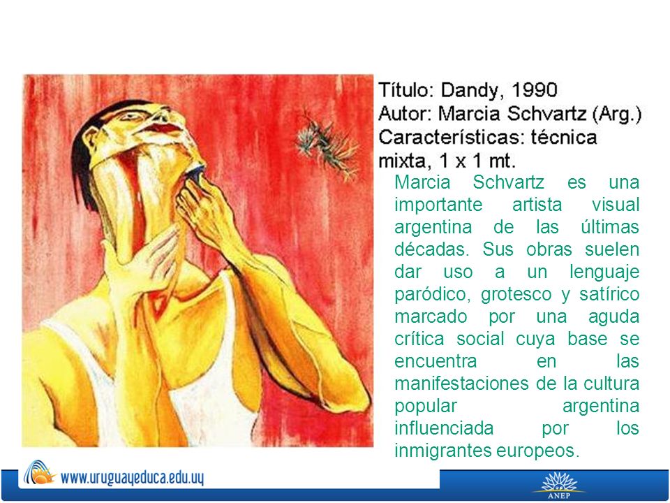 Marcia Schvartz es una importante artista visual argentina de las últimas décadas.