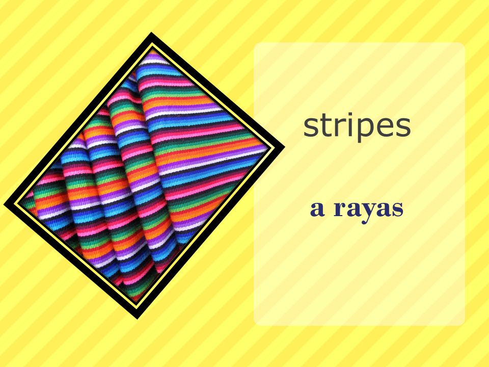 stripes a rayas