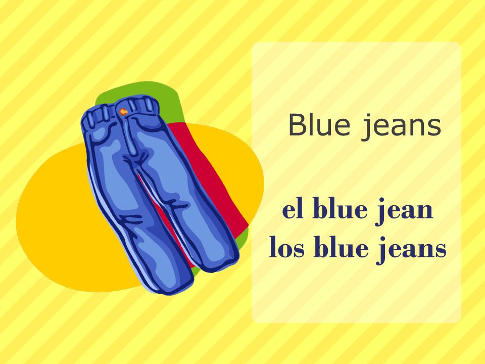 el blue jean los blue jeans