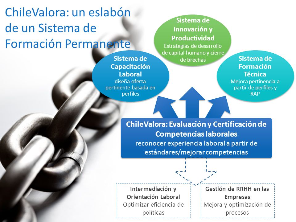 ChileValora: un eslabón de un Sistema de Formación Permanente