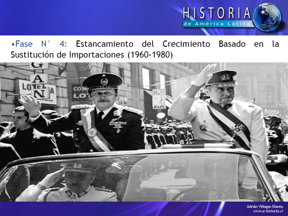 Fase N° 4: Estancamiento del Crecimiento Basado en la Sustitución de Importaciones ( )
