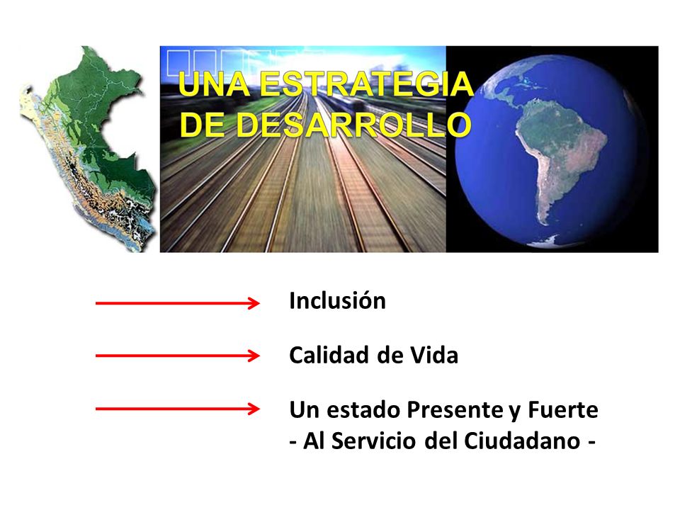 Un estado Presente y Fuerte - Al Servicio del Ciudadano -