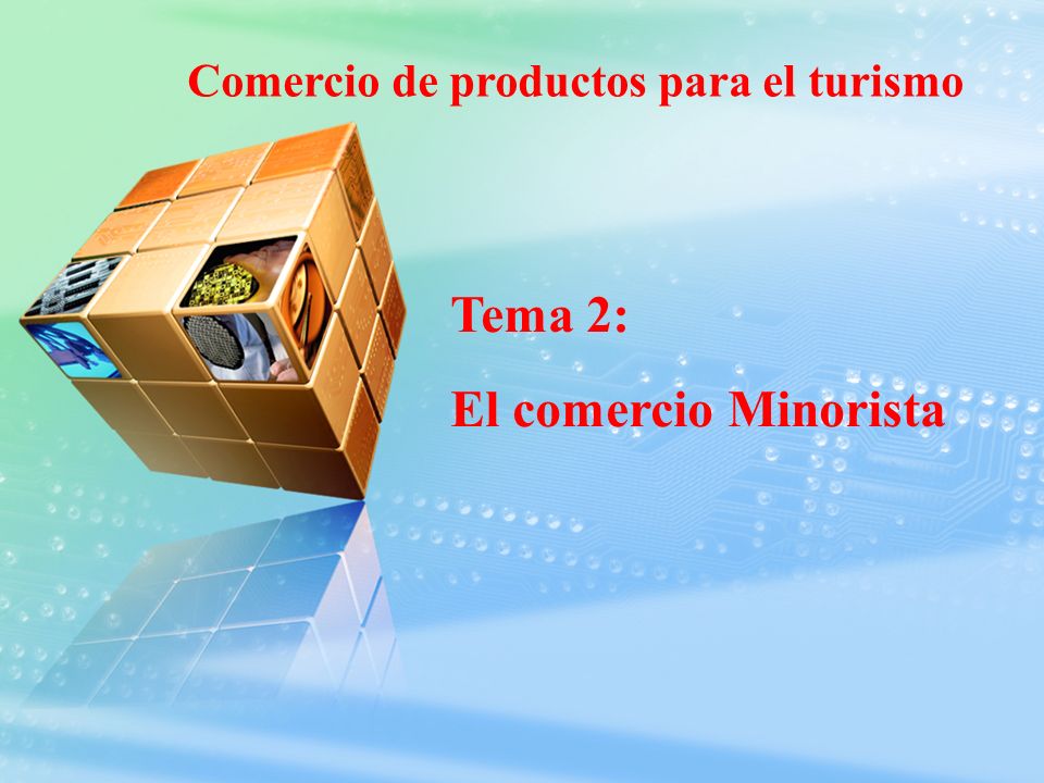 Comercio de productos para el turismo