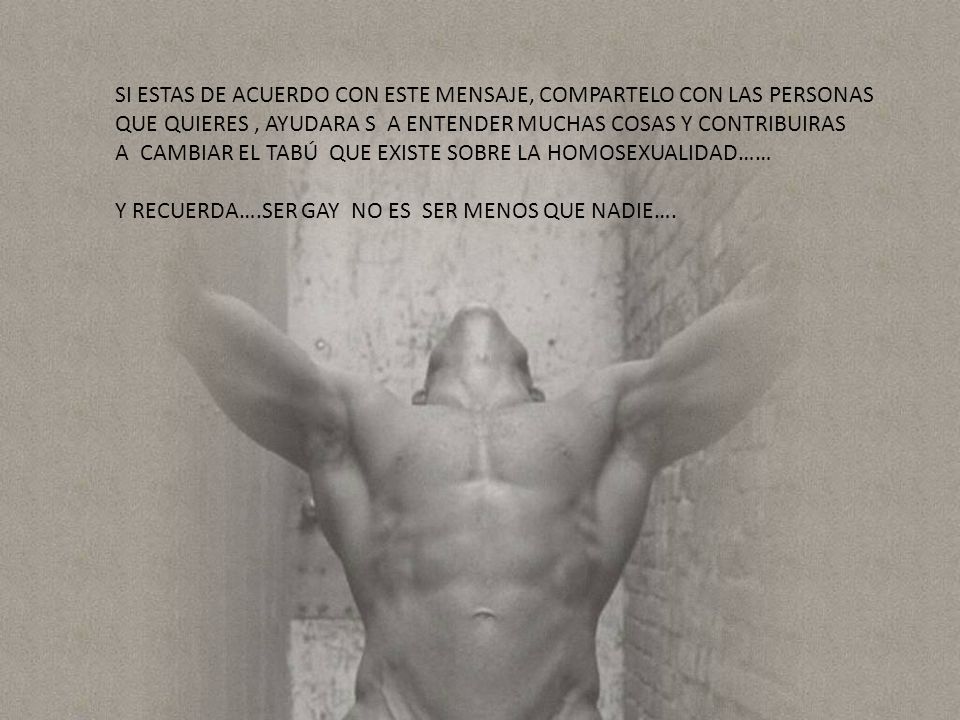SI ESTAS DE ACUERDO CON ESTE MENSAJE, COMPARTELO CON LAS PERSONAS