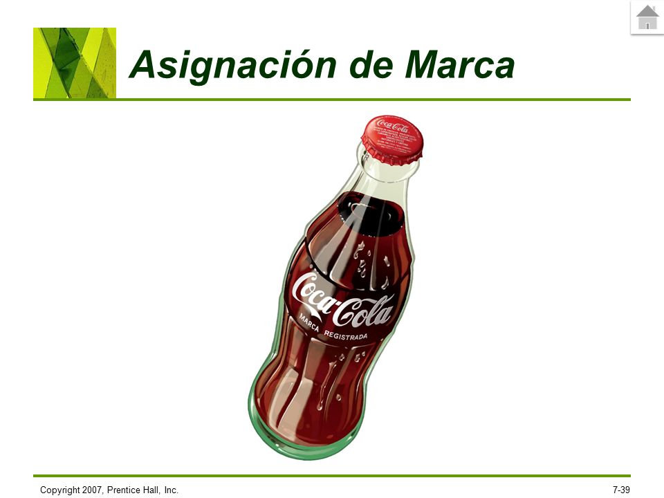 Asignación de Marca Copyright 2007, Prentice Hall, Inc.
