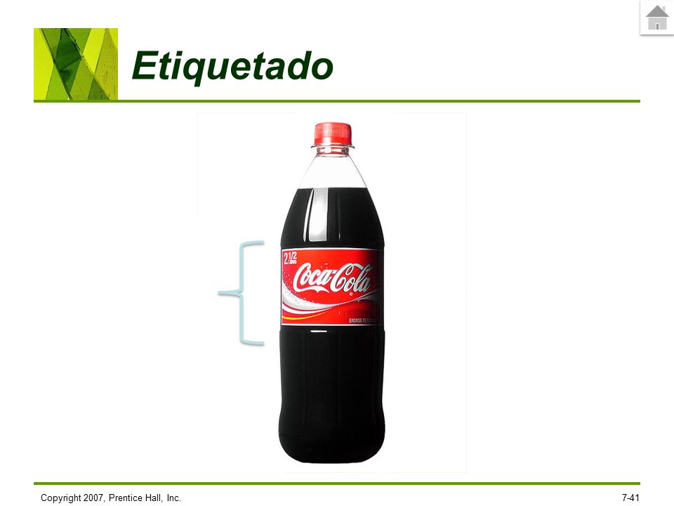 Etiquetado Copyright 2007, Prentice Hall, Inc.