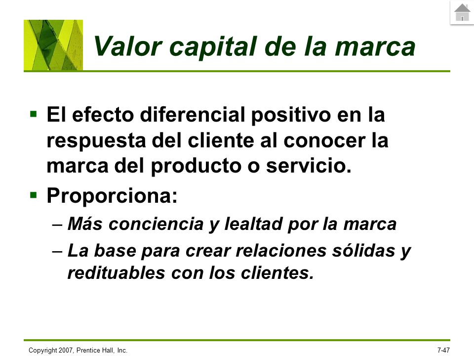 Valor capital de la marca