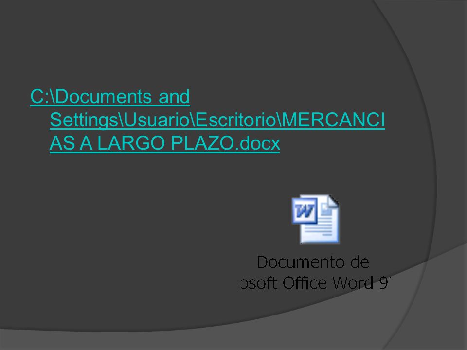 C:\Documents and Settings\Usuario\Escritorio\MERCANCIAS A LARGO PLAZO