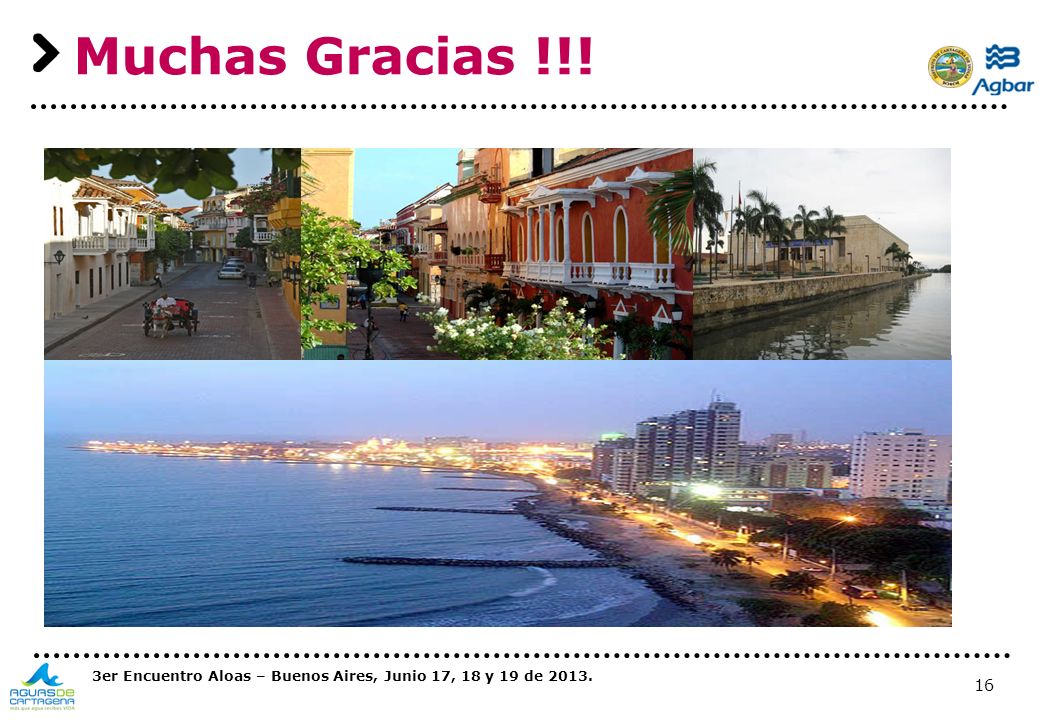 Muchas Gracias !!! 3er Encuentro Aloas – Buenos Aires, Junio 17, 18 y 19 de 2013.