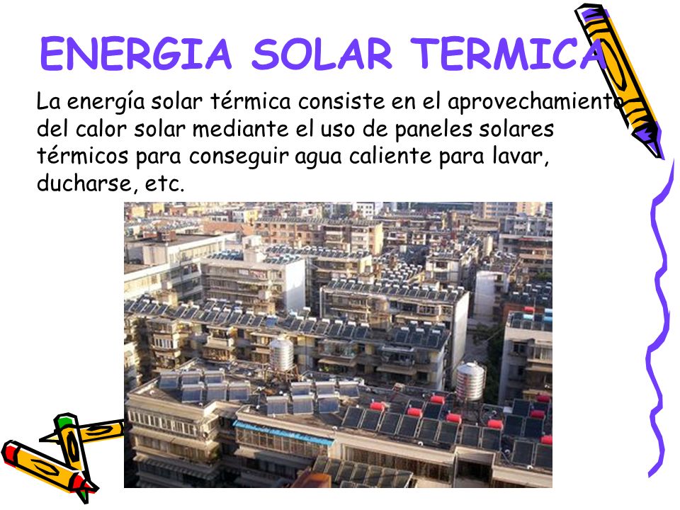 ENERGIA SOLAR TERMICA