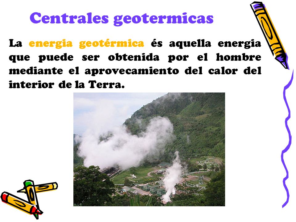 Centrales geotermicas