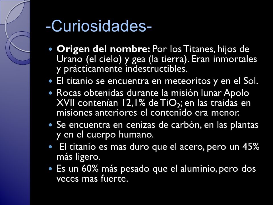 -Curiosidades- Origen del nombre: Por los Titanes, hijos de Urano (el cielo) y gea (la tierra). Eran inmortales y prácticamente indestructibles.