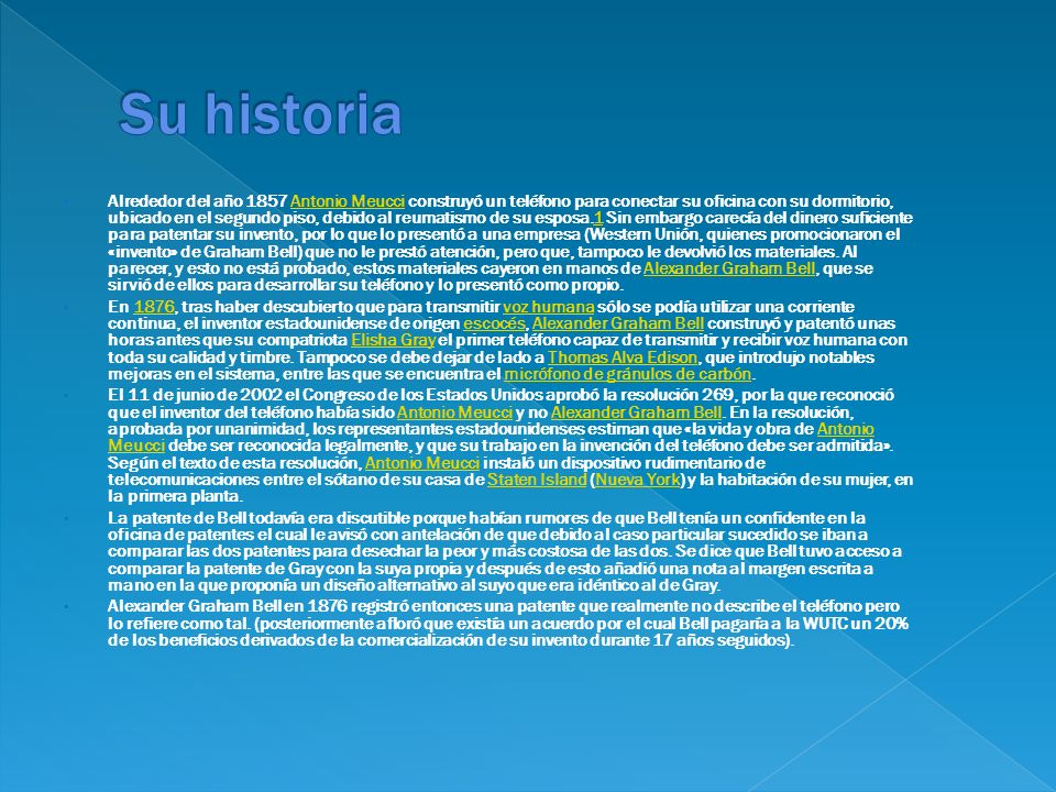 Su historia