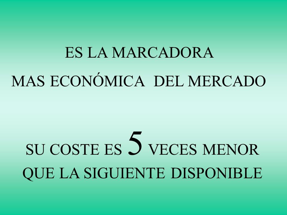 MAS ECONÓMICA DEL MERCADO