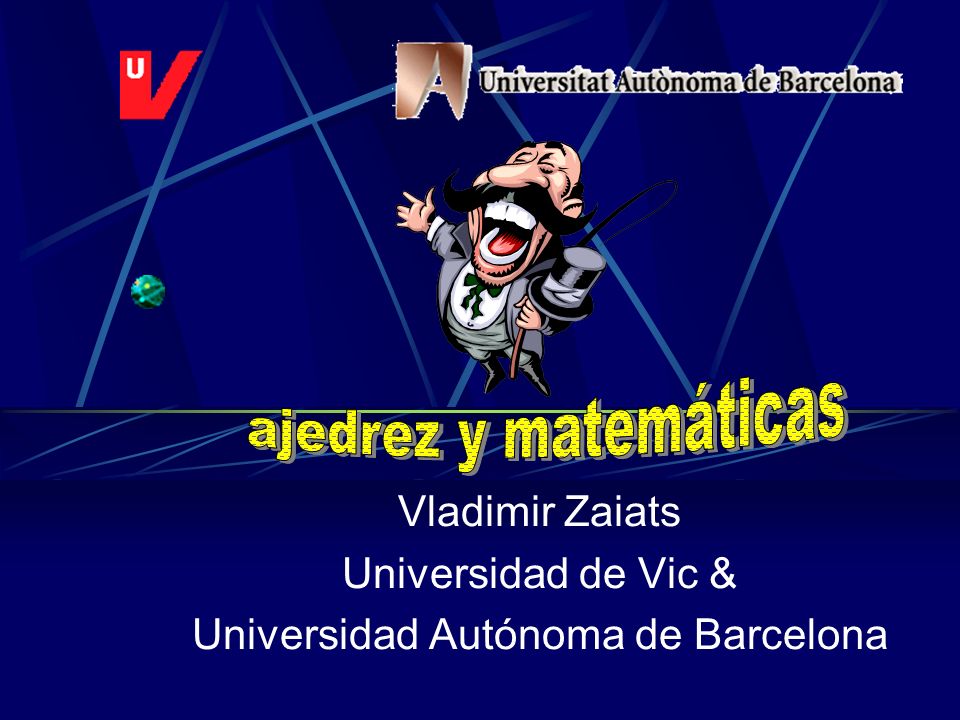 Vladimir Zaiats Universidad de Vic & Universidad Autónoma de Barcelona