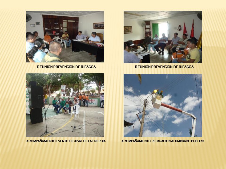 ACOMPAÑAMIENTO REPARACION ALUMBRADO PUBLICO