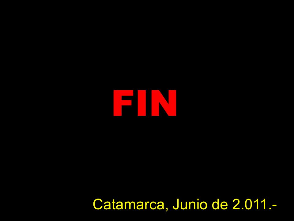 FIN Catamarca, Junio de