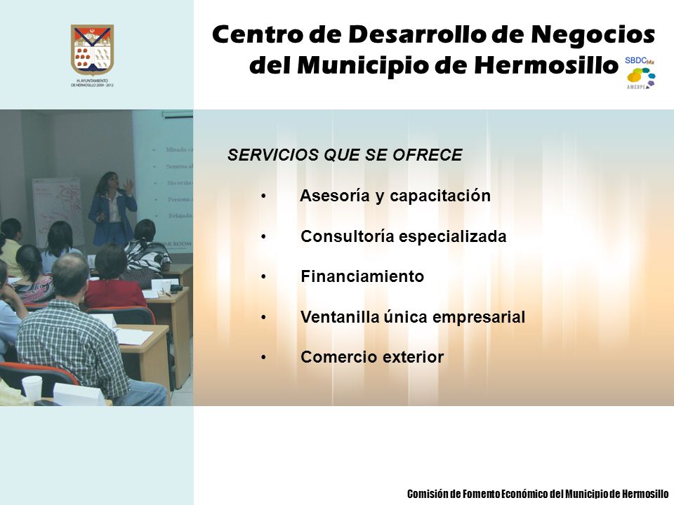 Centro de Desarrollo de Negocios del Municipio de Hermosillo