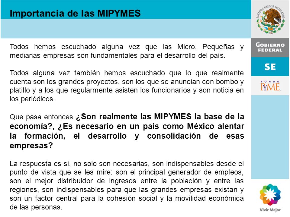 IMPORTANCIA DE LAS MIPYMES EN LA ECONOMIA DEL PAIS - ppt video online  descargar