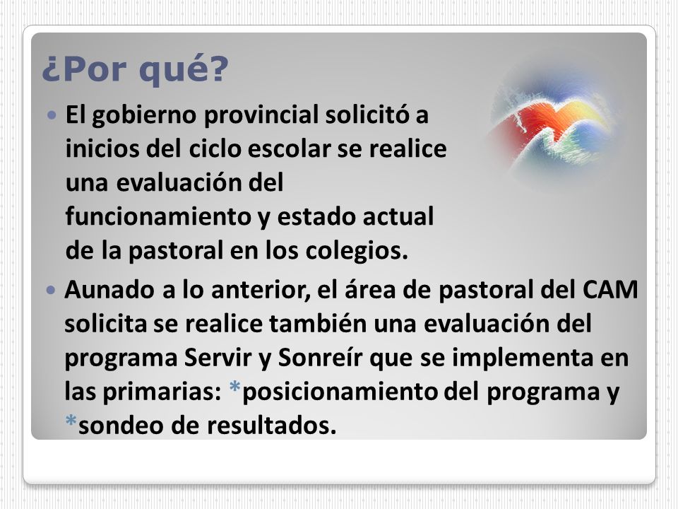 ¿Por qué