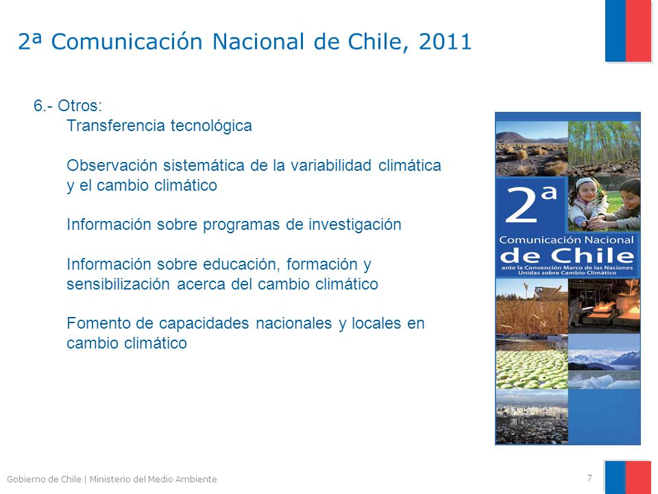 2ª Comunicación Nacional de Chile, 2011