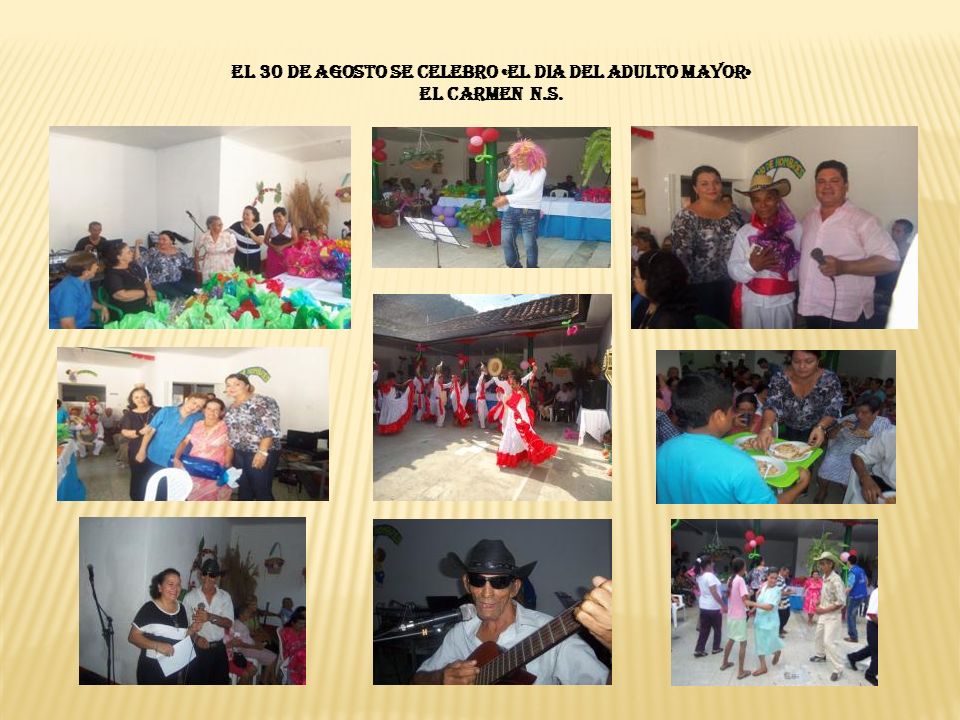 EL 30 DE AGOSTO SE CELEBRO «EL DIA DEL ADULTO MAYOR»