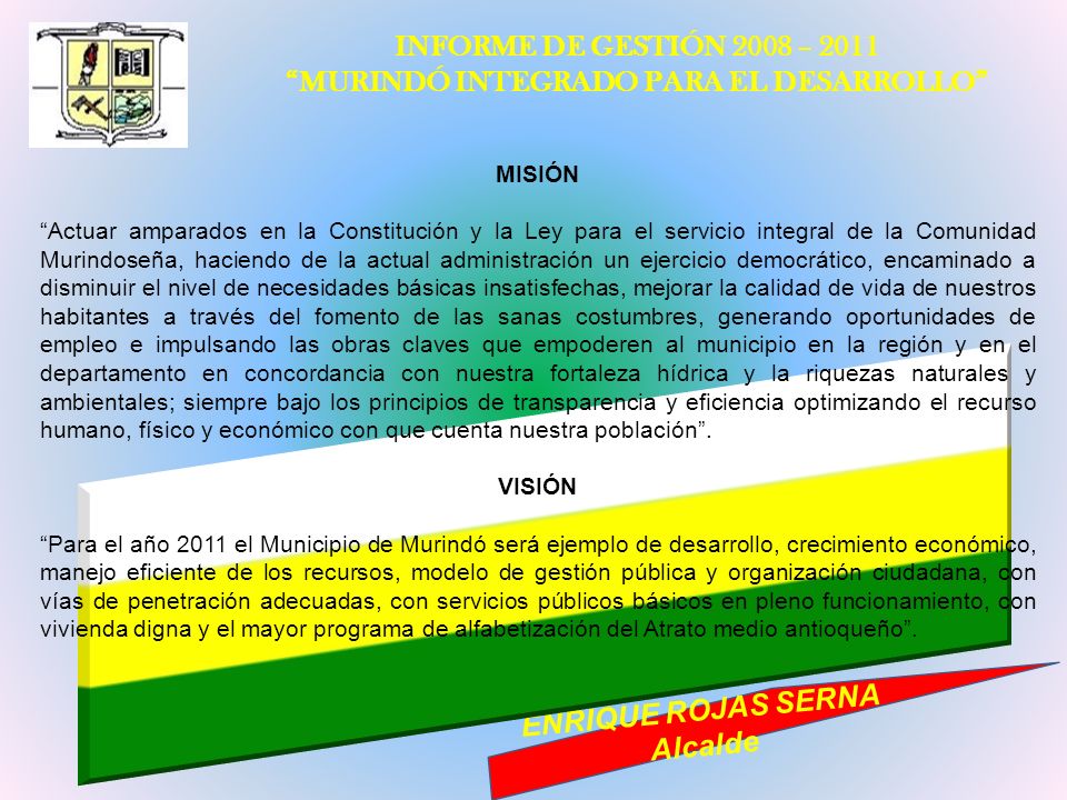 MURINDÓ INTEGRADO PARA EL DESARROLLO