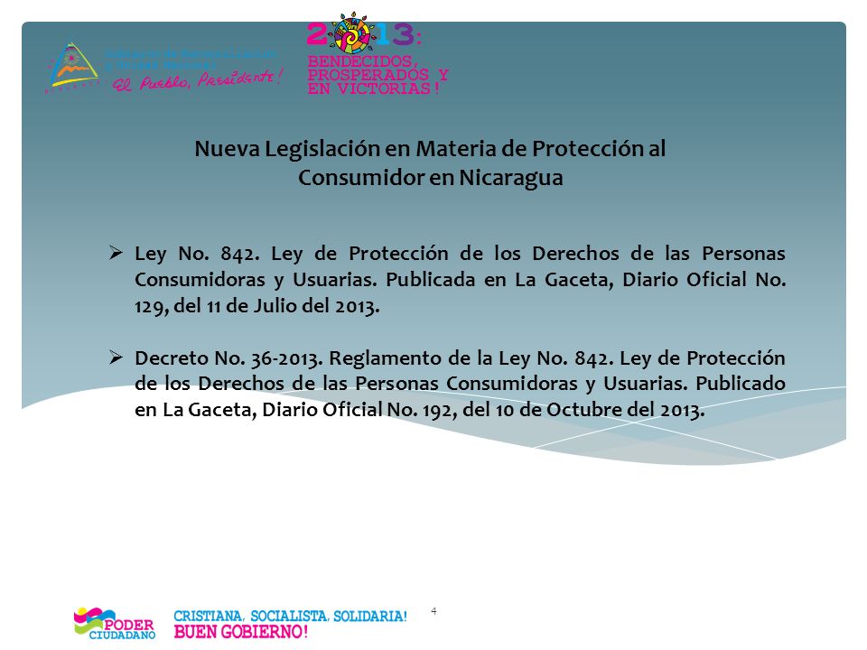 Nueva Legislación en Materia de Protección al Consumidor en Nicaragua