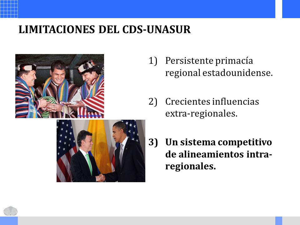 LIMITACIONES DEL CDS-UNASUR