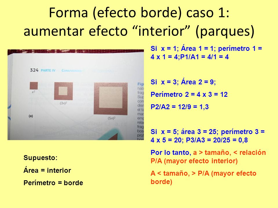 Forma (efecto borde) caso 1: aumentar efecto interior (parques)