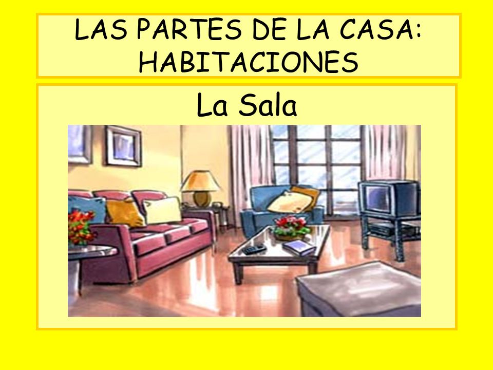 LAS PARTES DE LA CASA: HABITACIONES
