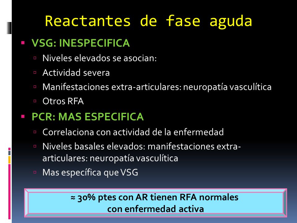 Reactantes de fase aguda