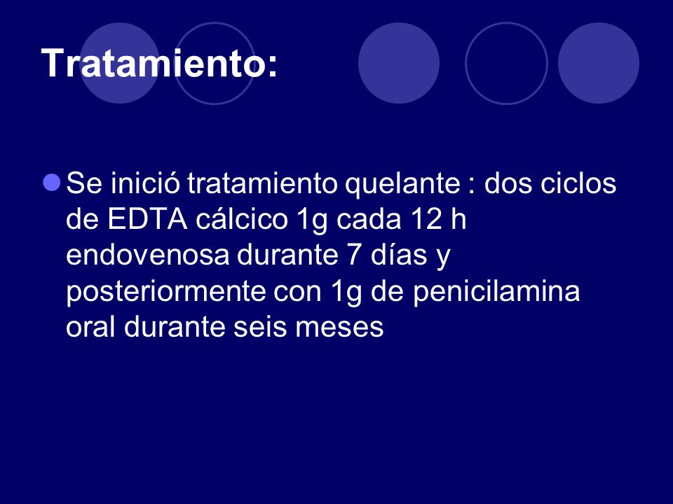Tratamiento: