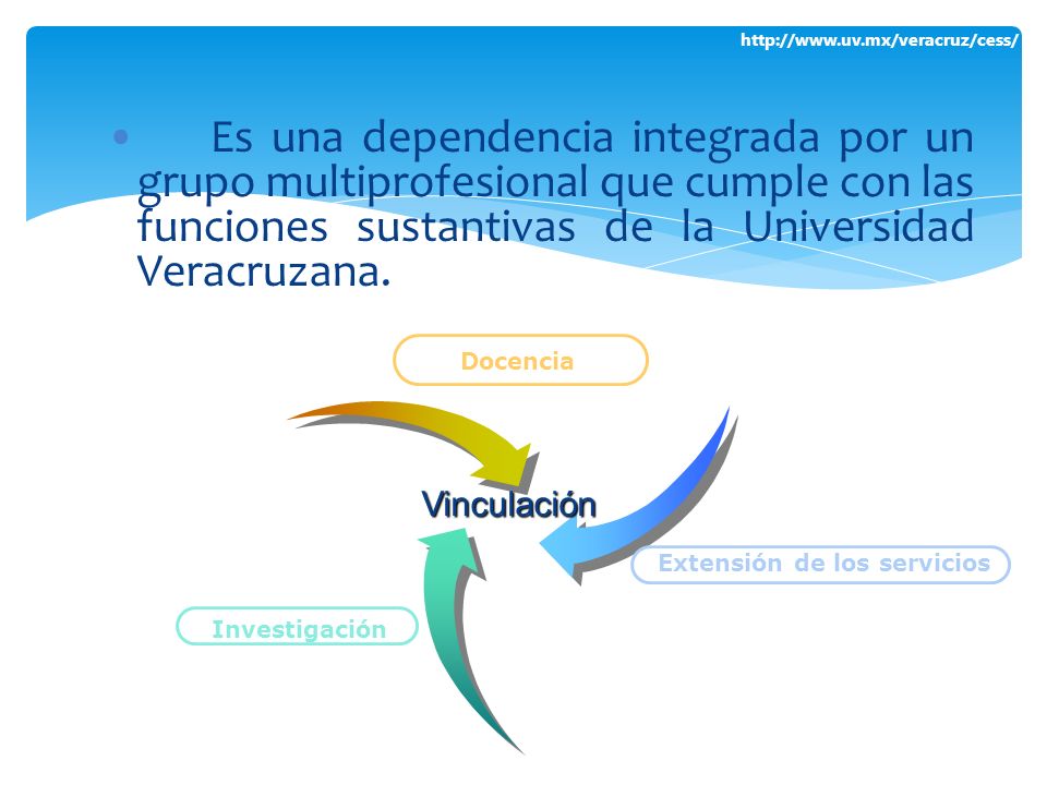 Extensión de los servicios