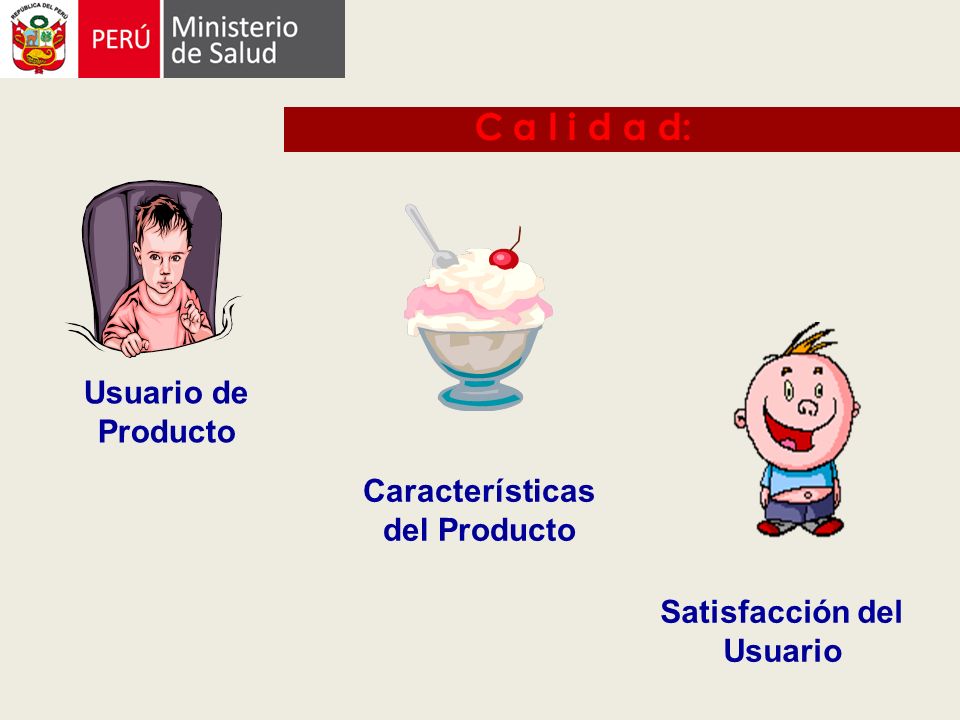 Características del Producto Satisfacción del Usuario