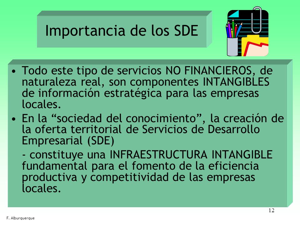 Importancia de los SDE