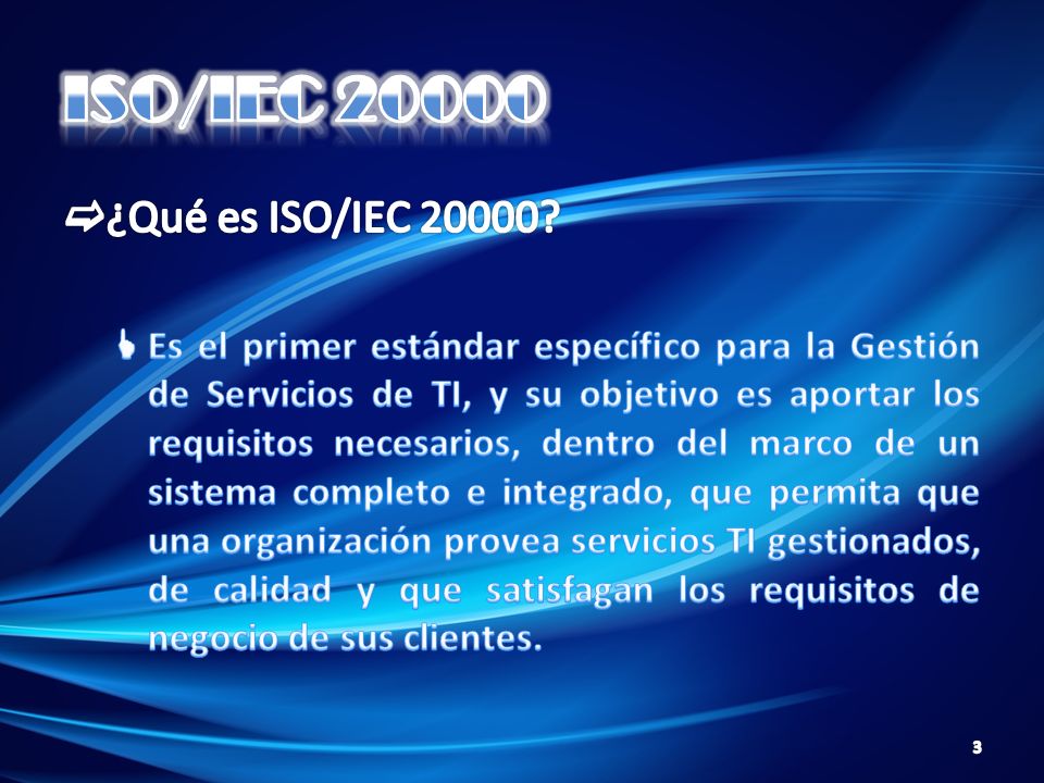 ISO/IEC ¿Qué es ISO/IEC