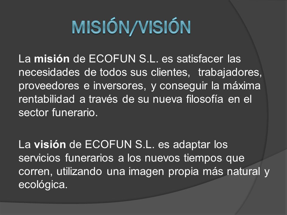 Misión/VISIÓN