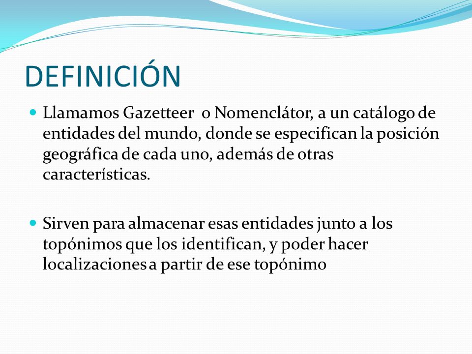 DEFINICIÓN