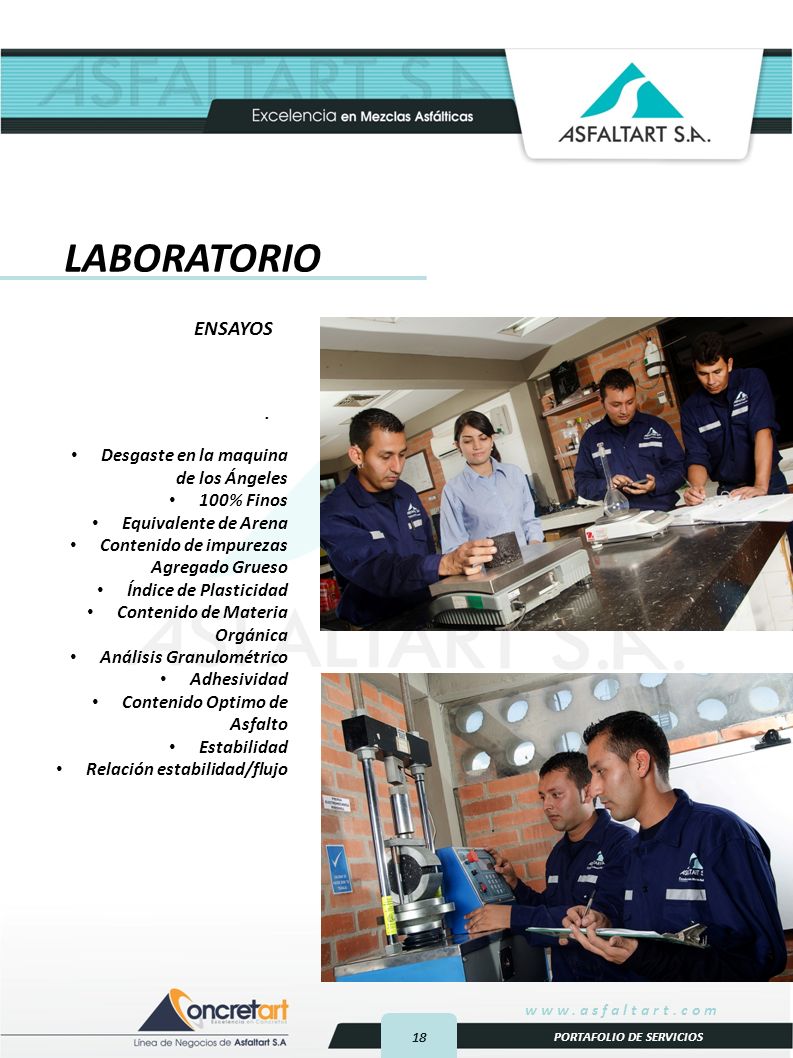 LABORATORIO ENSAYOS . Desgaste en la maquina de los Ángeles 100% Finos