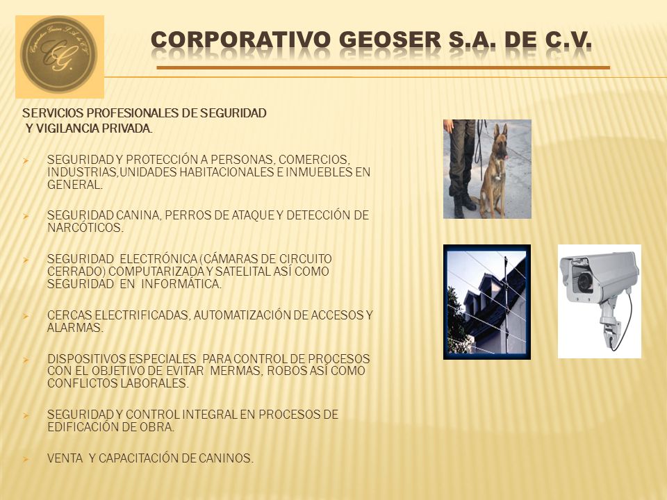 CORPORATIVO GEOSER S.A. DE C.V.