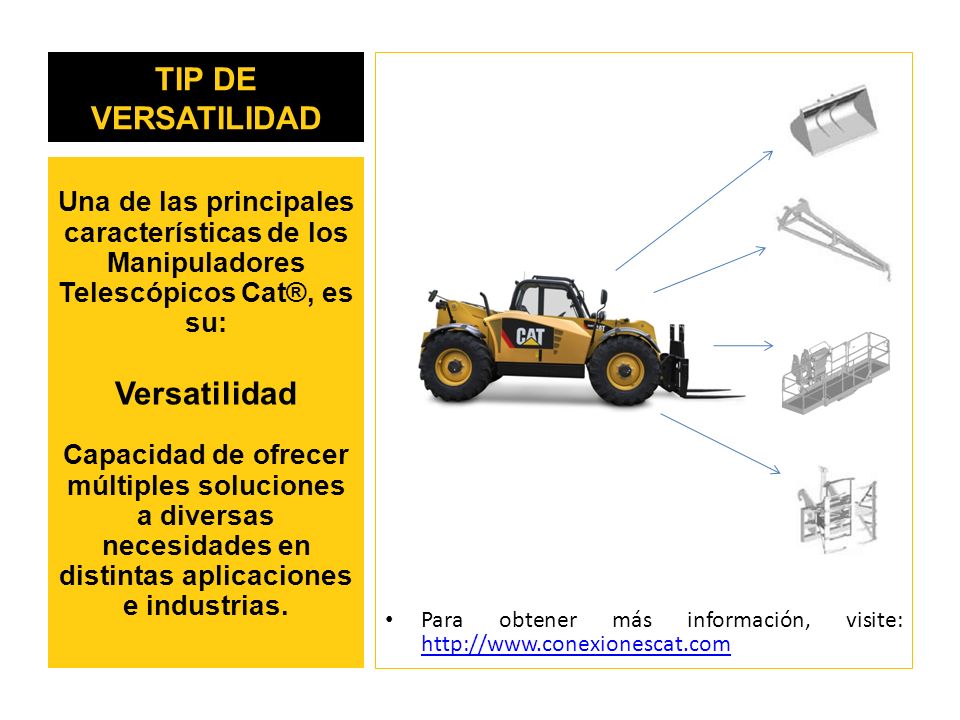 TIP DE VERSATILIDAD Versatilidad