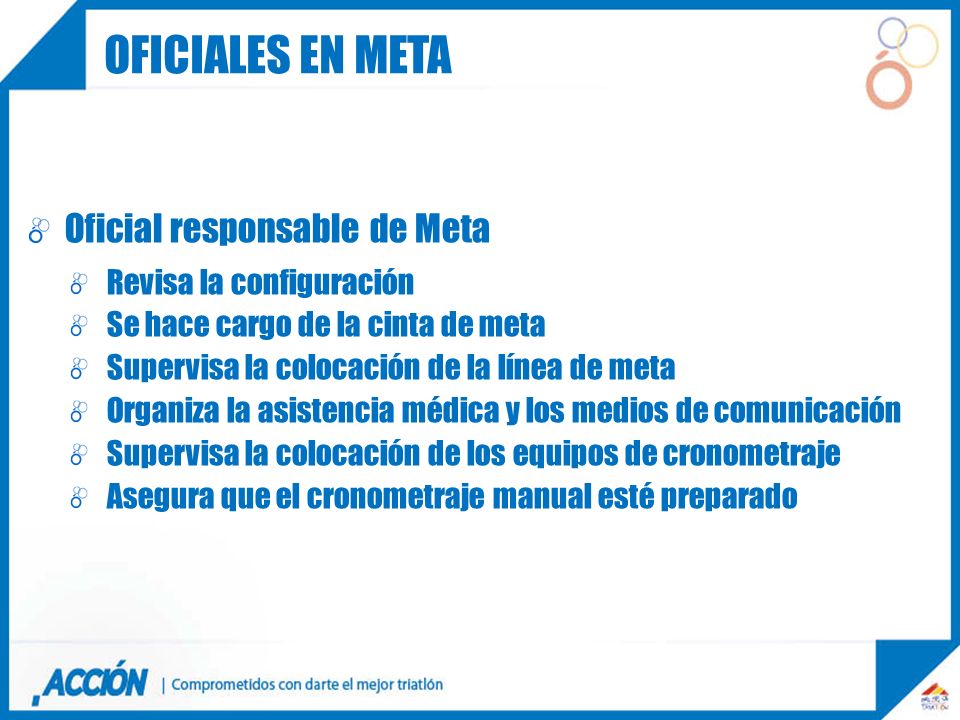 Oficiales en meta Oficial responsable de Meta Revisa la configuración