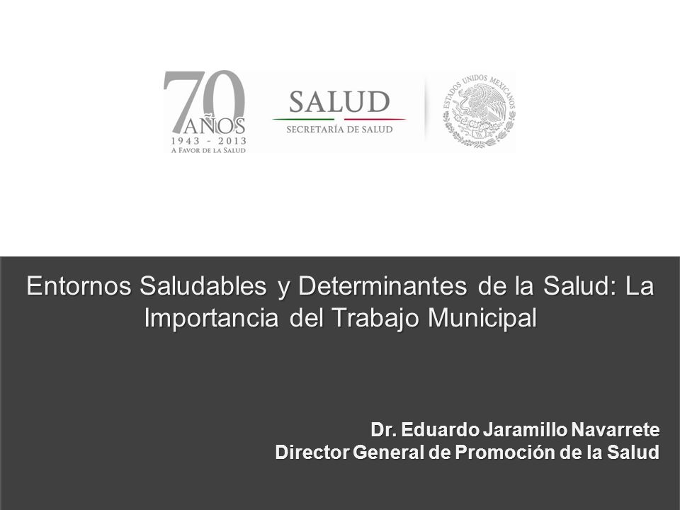 Entornos Saludables y Determinantes de la Salud: La Importancia del Trabajo Municipal