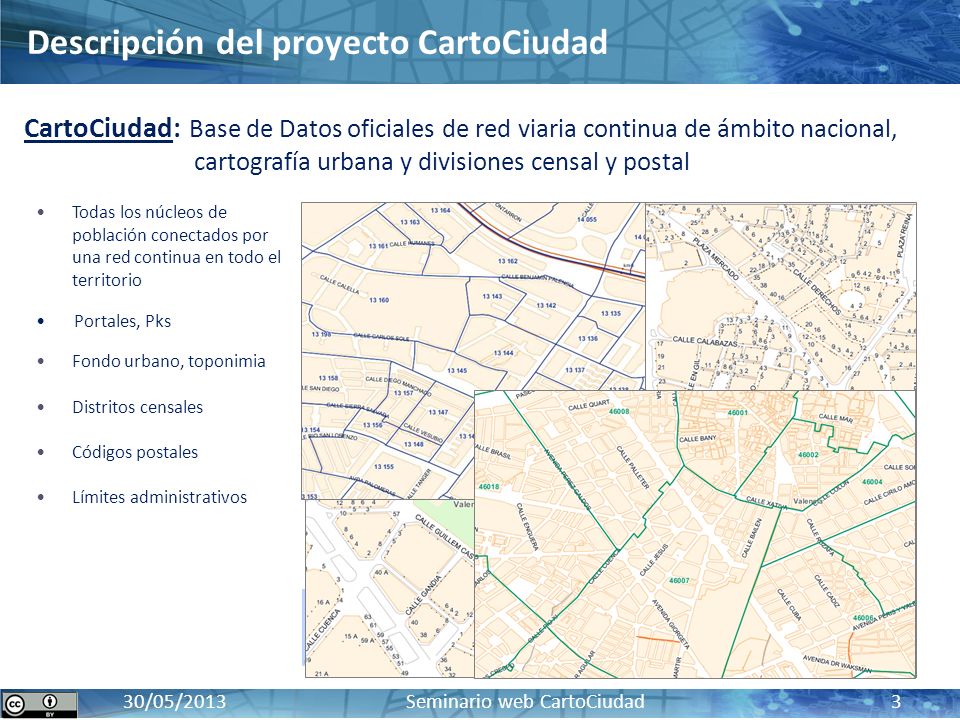 Descripción del proyecto CartoCiudad